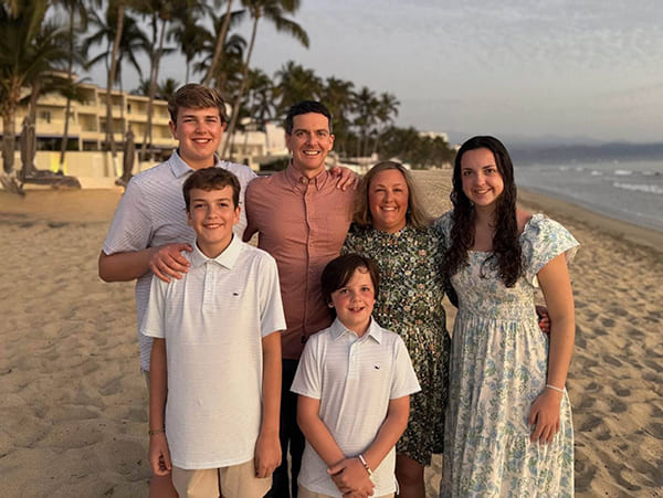 Dr. Drake and family